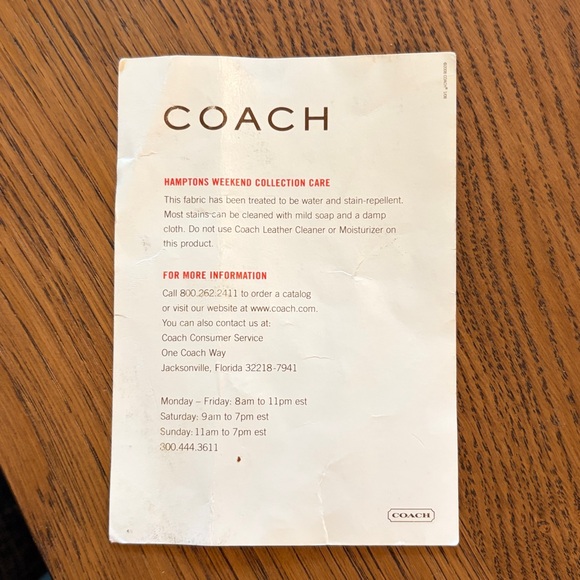 Coach Hampton Weekend Swing Crossbody Purse in Sunny Yellow Satin Fabric - Picture 14 of 14